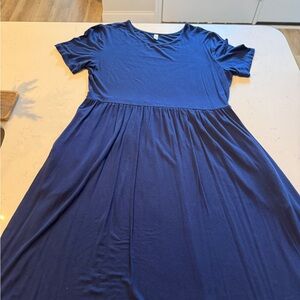 Navy Dress with Pockets!